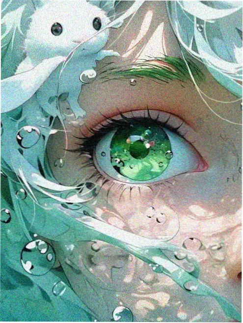 泡面与月亮 动画短片海报